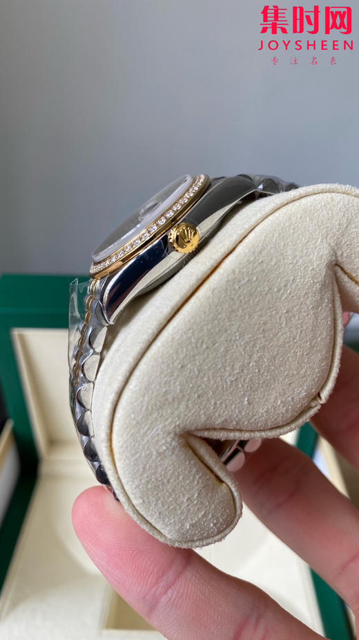 【钻圈款】劳力士日志型31系列 女士腕表 黑贝母面
机芯：搭载改Cal.2236 商品图4