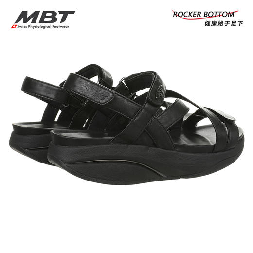 MBT足健康鞋女厚底休闲凉鞋足弓支撑 足跟痛 增高提臀 羊皮KIBURI 商品图2