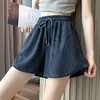 【新品】仙女必备！夏日清凉，冰丝短裤女，高腰阔腿，宽松直筒，轻盈自在，潮流百搭，成为这个夏天的焦点！ 商品缩略图2