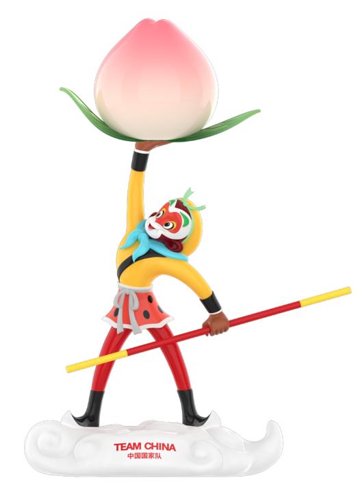 TEAM CHINA 孙悟空仙桃手办（大） 商品图0