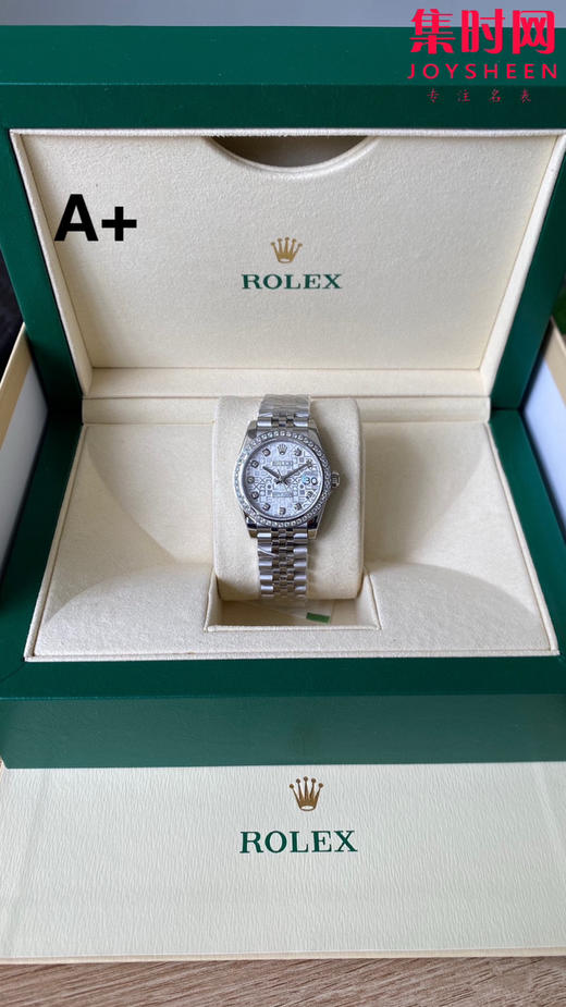 【钻圈款】劳力士日志型31系列 女士腕表 字母面
机芯：搭载改Cal.2236 商品图1
