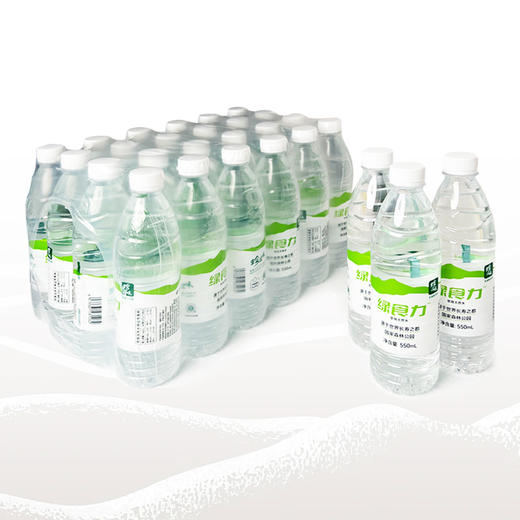 绿食力牌饮用天然水550mI*24瓶 商品图0