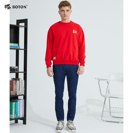 【第2件半价！尾货清仓不退换】【男女同款】波顿_x_小满良研_联名款咏春长袖卫衣MT213121 商品图2