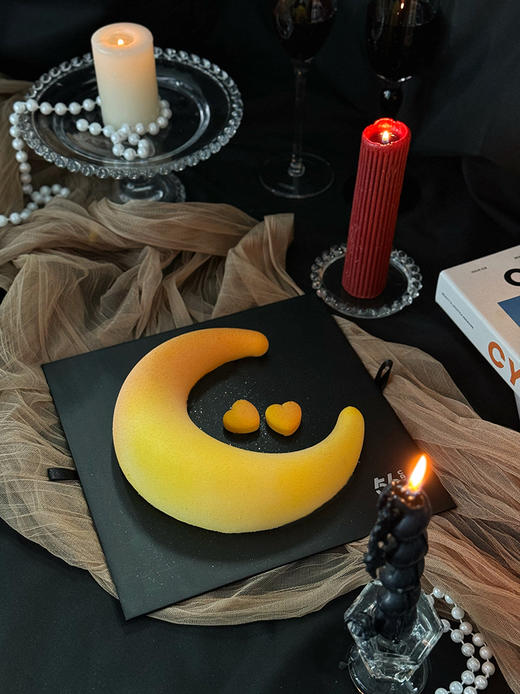 【奢华款】双心揽月6英寸（法式慕斯蛋糕）提前24小时预定！ 商品图0