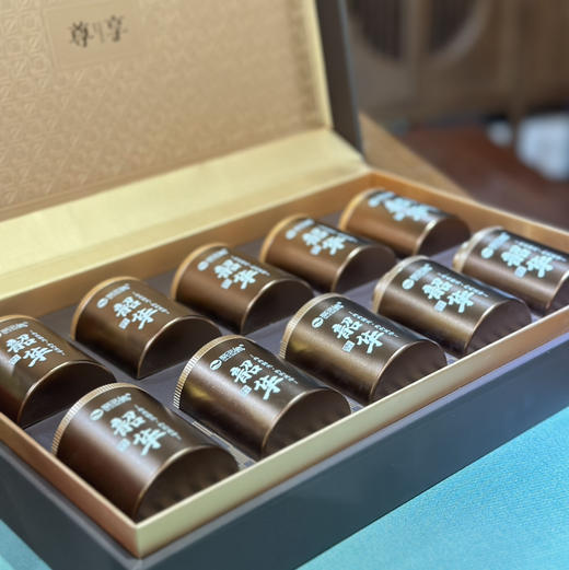 中秋节｜【韶华】六年陈白毫银针，23周年纪念白茶，尊享小罐茶礼盒装，高端走心暖心茶礼，规格10g*10罐*1盒 商品图3