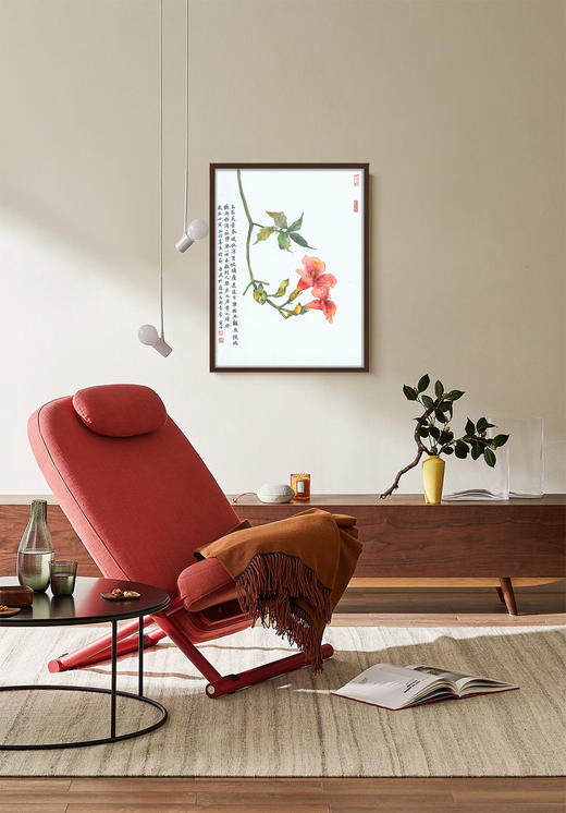 小林漫画  客厅装饰艺术/沙发背景墙/挂画  实木画框 商品图1