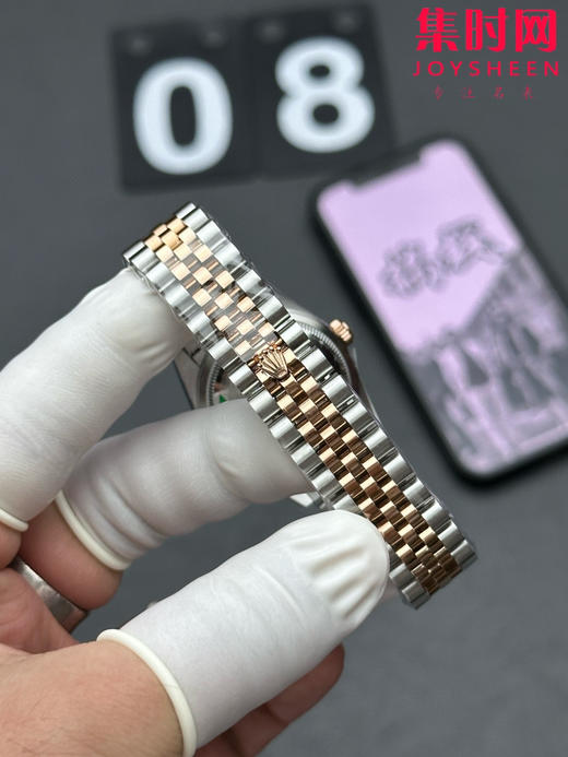 劳力士日志型31系列 女士腕表 间玫金香槟面
机芯：搭载改Cal.2236 商品图4