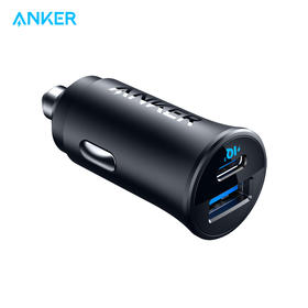 【热销】Anker安克30W双口适用华为小米苹果车载充电器超级快充转换插头 A2741