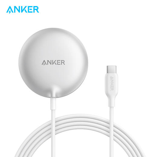 【热销】Anker安克MagGo15W磁吸PD无线快充Qi2认证TypeC充电器适用iPhone15苹果手机手表AirPods耳机 A25M0 商品图0