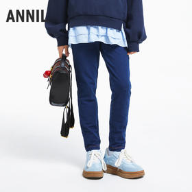 女童修身牛仔打底裤新款安奈儿童装实体店同款AG436613