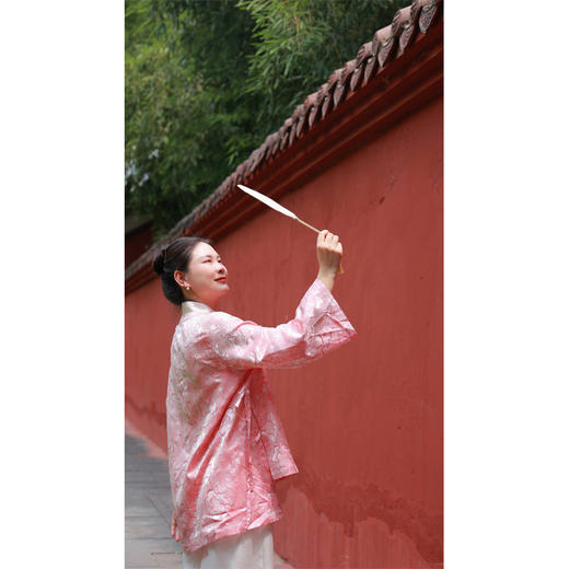 【抖音专属】桃花仙子-立领马甲（24804909Y-琉璃） 商品图4