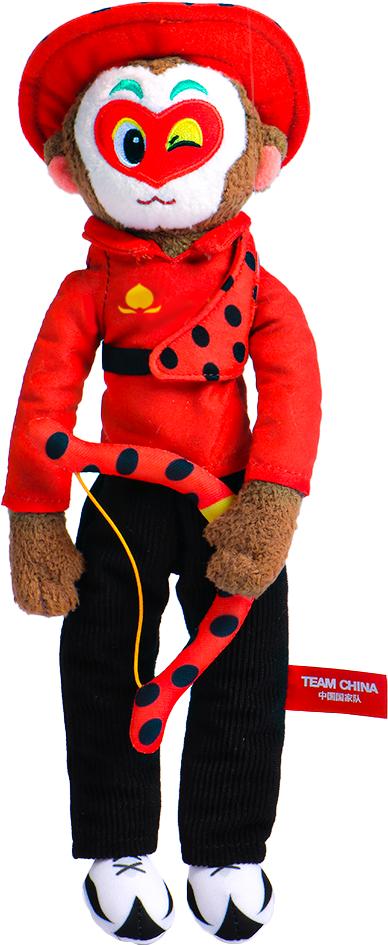 TEAM CHINA 孙悟空射箭毛绒玩具 商品图0