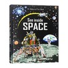 尤斯伯恩看里面系列 太空 英文原版 See Inside Space 英文版儿童英语科普百科 探秘太空宇宙 宇宙知识 飞船星空黑洞 进口书 商品缩略图0
