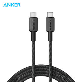 【热销】Anker安克 60W安卓Type-C快充数据线 USB-IF认证尼龙编织 A81F5/6