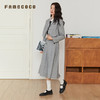 Famecoco范可儿套装学院风半身长裙西装领短款上衣外套女FAB6EA030 商品缩略图1