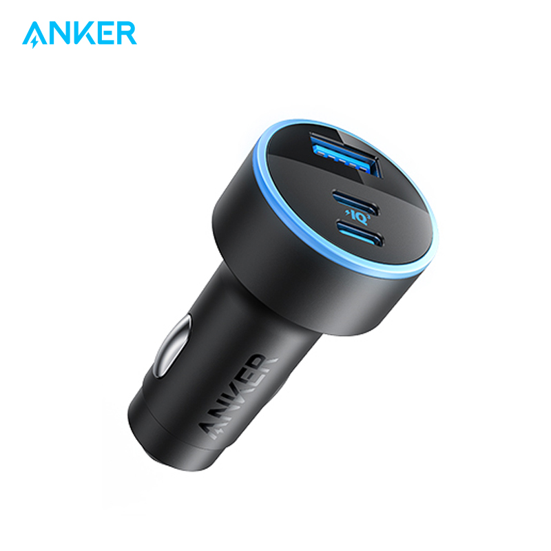 【热销】Anker安克 67W三口车载充电器适用苹果17安卓手机 A2736