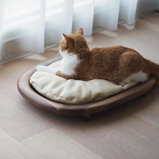 KARIMOKU CAT 宠物定制家具猫床实木四季通用不占地 商品图2