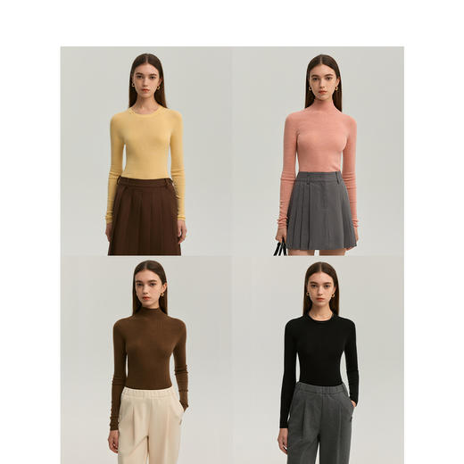 Teenie Weenie小熊卡通毛衣女冬季毛衫TTKW248905Y 商品图4