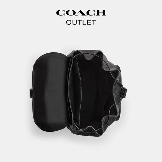 【自营】coach/蔻驰  男士经典标志老花RACER休闲大容量双肩包 CT707 QBMI5 商品图2