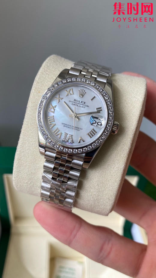 【钻圈款】劳力士日志型31系列 女士腕表 贝母面
机芯：搭载改Cal.2236 商品图3