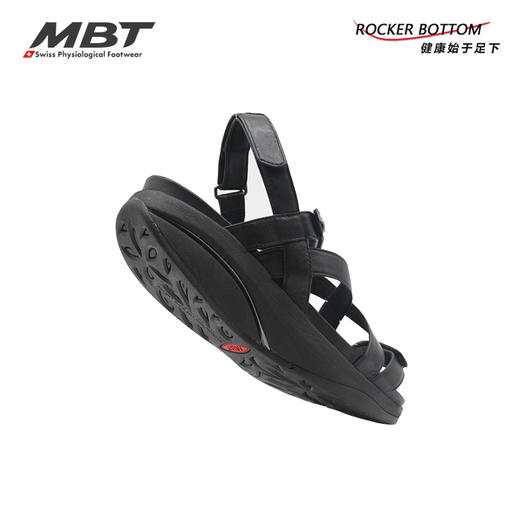 MBT足健康鞋女厚底休闲凉鞋足弓支撑 足跟痛 增高提臀 羊皮KIBURI 商品图4