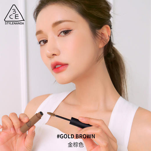8809664981401	三熹玉3CE	【空气染眉膏】染眉膏深棕色金棕色轻盈速干眉粉自然野生眉 商品图1