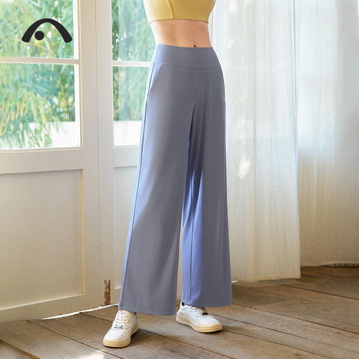 2024爱睱步秋冬新品瑜伽运动健身南法假日直筒裤X24306NSY 商品图2