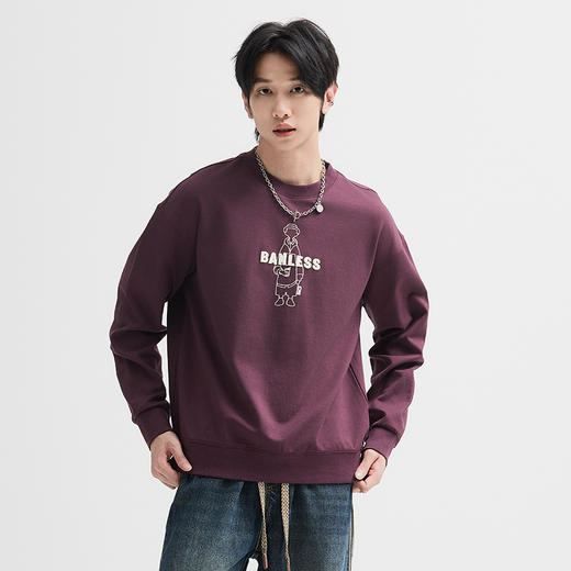 【断码清仓】HX 春秋季圆领卫衣C106430022101 商品图3