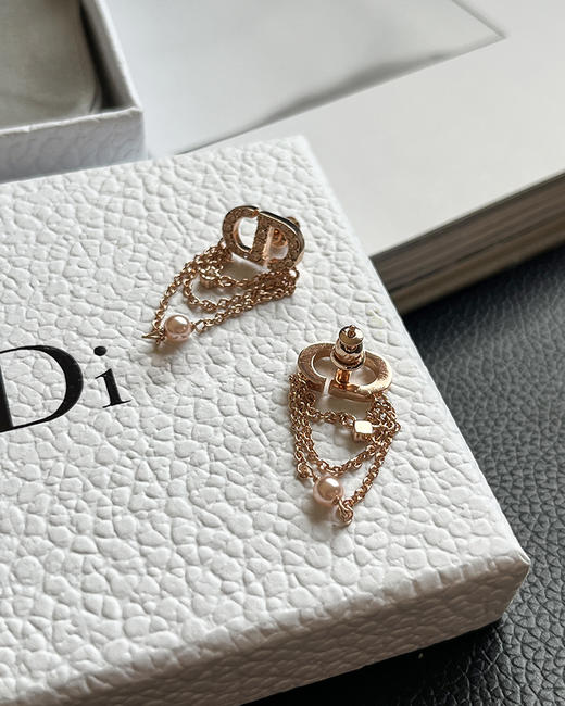 THS 8.10-无  D家 多层链条流苏耳饰 CU1229 商品图8