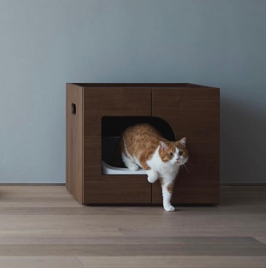 KARIMOKU CAT 宠物定制家具猫房子四季通用实木家具 商品图0