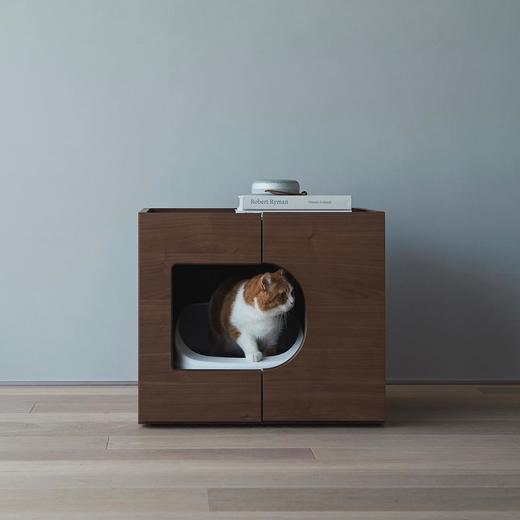 KARIMOKU CAT 宠物定制家具猫房子四季通用实木家具 商品图6
