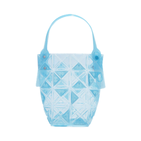 ISSEY MIYAKE 三宅一生DAZZLE 透明果冻包小号 蓝色