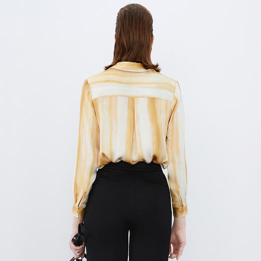 EITIE爱特爱秋季新时尚撞色舒适通勤百搭衬衫上衣7509209 商品图4