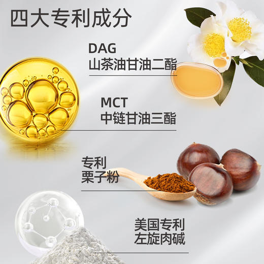 KGO甘油二酯咖啡固体饮料 5g×12袋（新老包装随机发） 商品图3