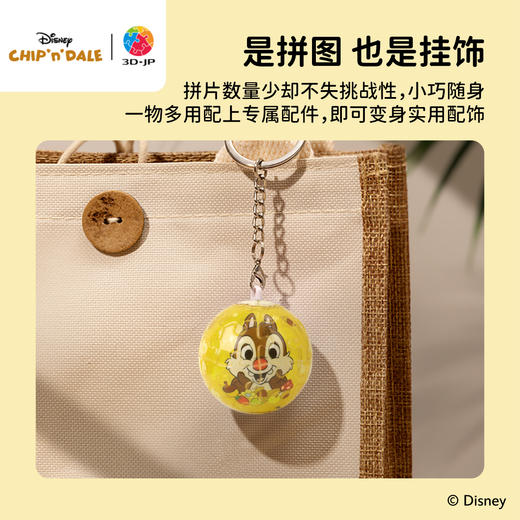 24片 钥匙扣拼图 A3842 奇奇与蒂蒂系列-松果兄弟 商品图4