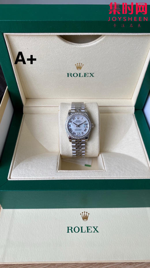 【钻圈款】劳力士日志型31系列 女士腕表 贝母面
机芯：搭载改Cal.2236 商品图1