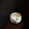 问鼎松涛彩绘哥窑晴雪杯（日丽雀鸣） 商品缩略图1
