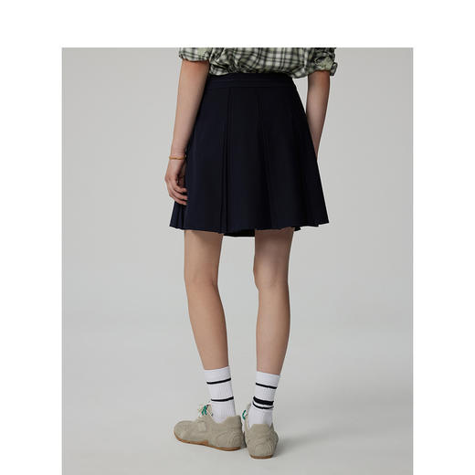Teenie Weenie小熊简约半身裙女冬季短裙TTWH244901P 商品图4