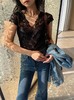 洛诗琳夏季新款精致百搭气质蕾丝拼接塑身美体衣1163 商品缩略图1