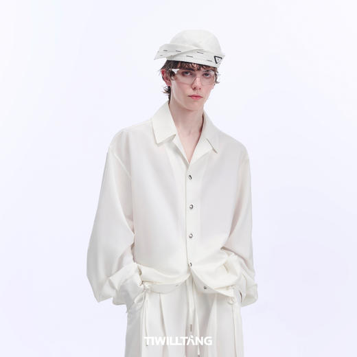 TIWILLTANG启世录“亚颂铉祐”西装领廓版衬衫套装 商品图2