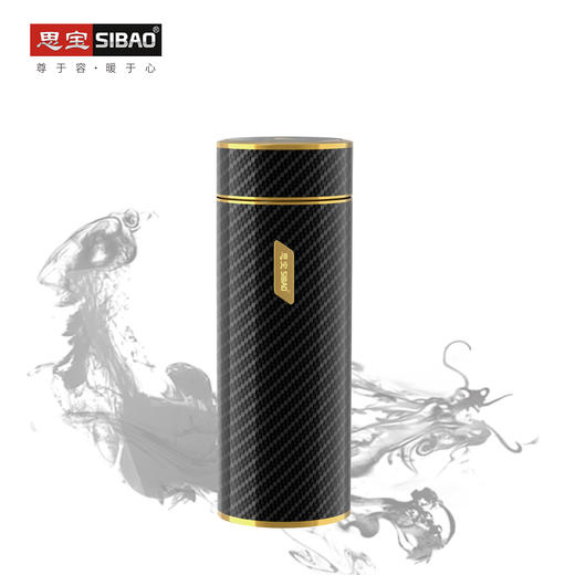 思宝官方旗舰店第6元素保温杯1号/2号男士商务泡茶水杯304不锈钢 商品图0