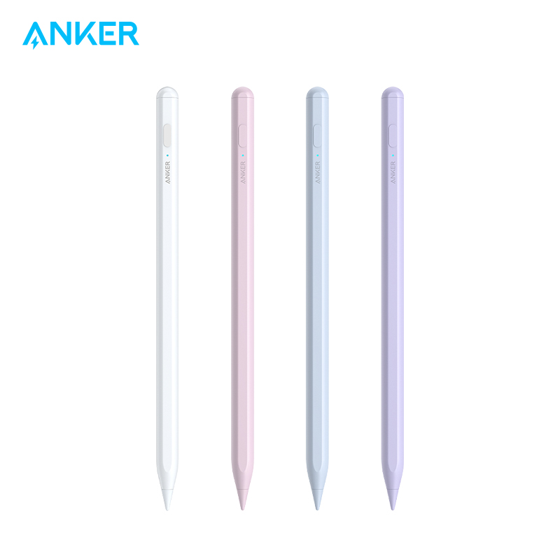 【限时福利】Anker安克适配apple pencil电容笔ipad触控笔防误触适用苹果ipadpencil触屏笔pro平板air手写笔 A7139