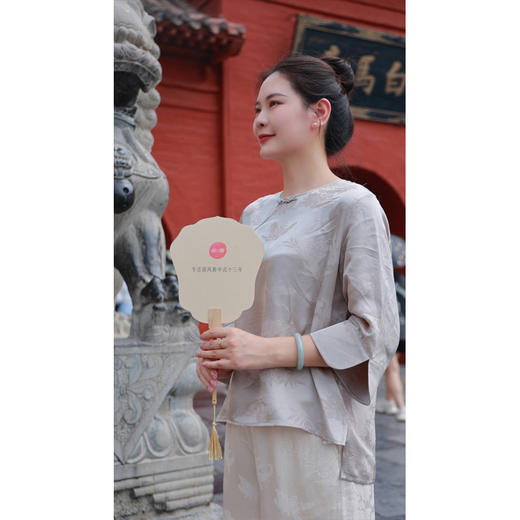 【2026东衣作】斜襟小衫（24710765地籁） 商品图2