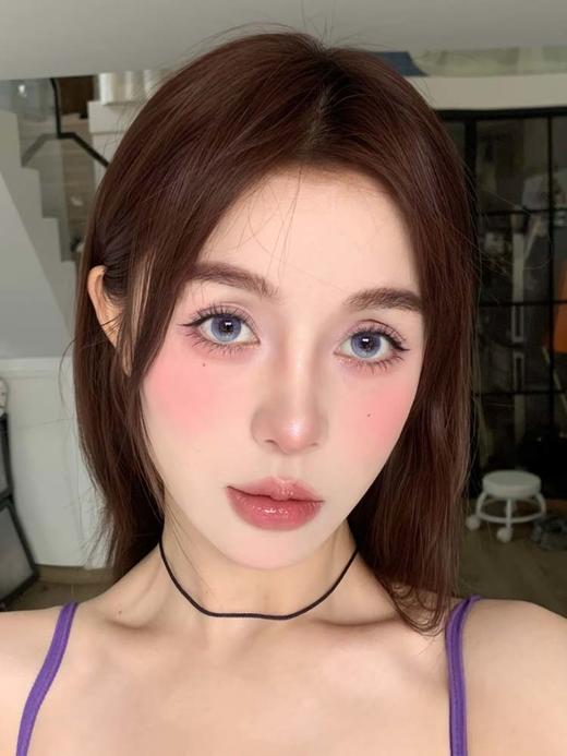 mimipark 月抛 泪眼情绪录  直径14.2mm着色13.5mm 商品图0