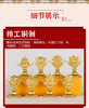 天语龙吟迷你款黄铜八吉祥摆件藏式吉祥八宝 商品缩略图4