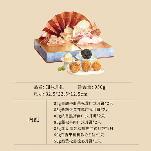 知味观中秋礼盒报价单（2024年中秋）知味月礼 商品图2