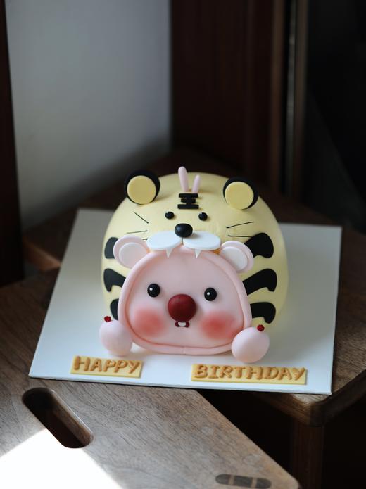 【客定】翻糖老虎loopy蛋糕0049 商品图0