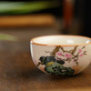 问鼎松涛彩绘哥窑抚思杯(春来鹊鸣)（缺货） 商品缩略图3
