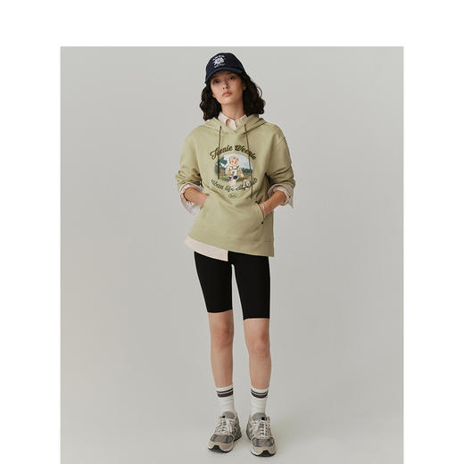 TeenieWeenie小熊卡通连帽卫衣女冬季卫衣TTMW244903T 商品图2