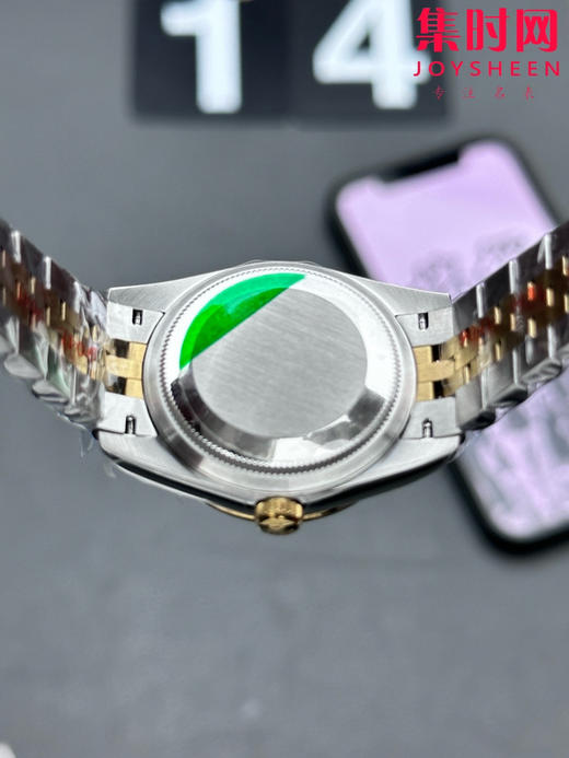 【钻圈款】劳力士日志型31系列 女士腕表 绿盘钻面
机芯：搭载改Cal.2236 商品图5